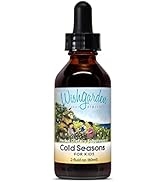 WishGarden Herbs Cold Seasons for Kids - Herbal Cold Remedy and Decongestant, Relieves Sore Throa...