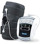 Beurer EM34 TENS Unit Muscle Stimulator, 2-in-1 Knee & Elbow TENS Machine, E-Stim Device for Knee...