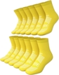 Yellow - Pack of 6 Pairs